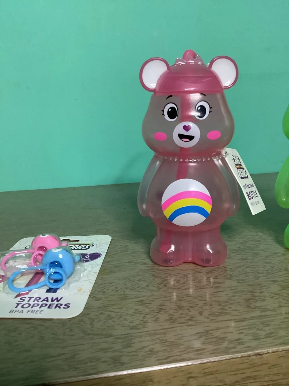 CareBears Plastic Drinkware Set NWT